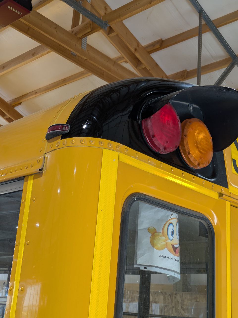 After — rear eyebrow panel repaired